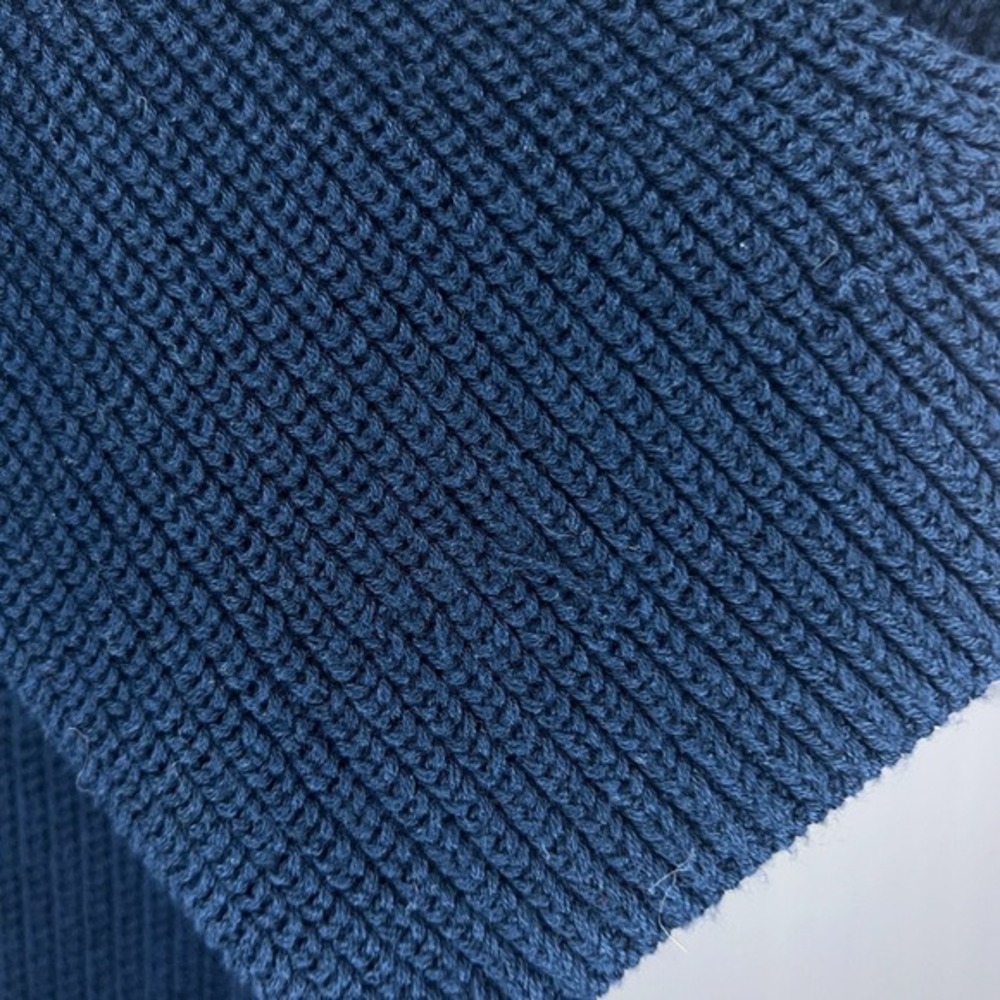 Old Navy Sweater Navy Blue Hippie Grunge Fairy Cozy Comfy‎ Beachy Knit Lace NWT - Picture 10 of 11